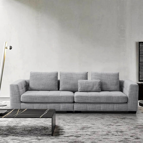 Modern Fabric 4 Seater Sofa ARCTIC Good to Know Preview-1