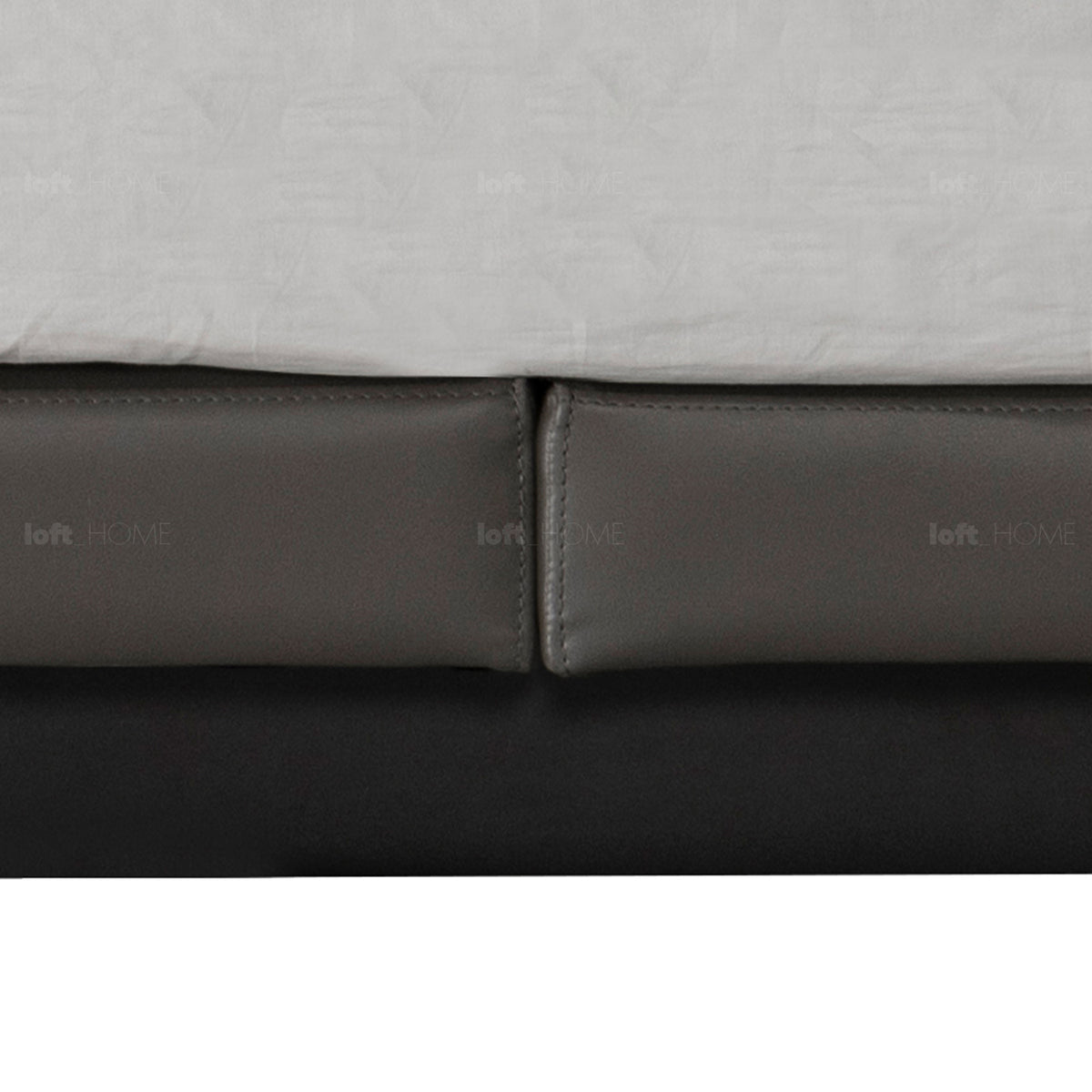 Minimalist Fabric Bed HOVERLOFT Material Details Chart