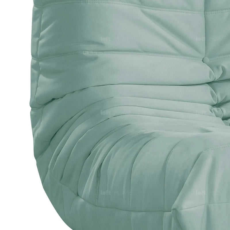 Bauhaus fabric modular 1 seater sofa cater situational feels.