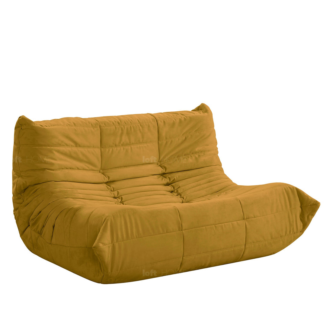 Scandinavian fabric modular 2 seater sofa cater conceptual design.