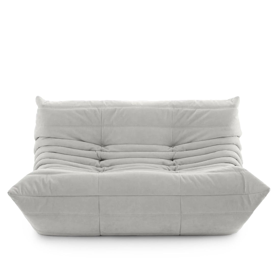 Scandinavian fabric modular 2 seater sofa cater detail 2.