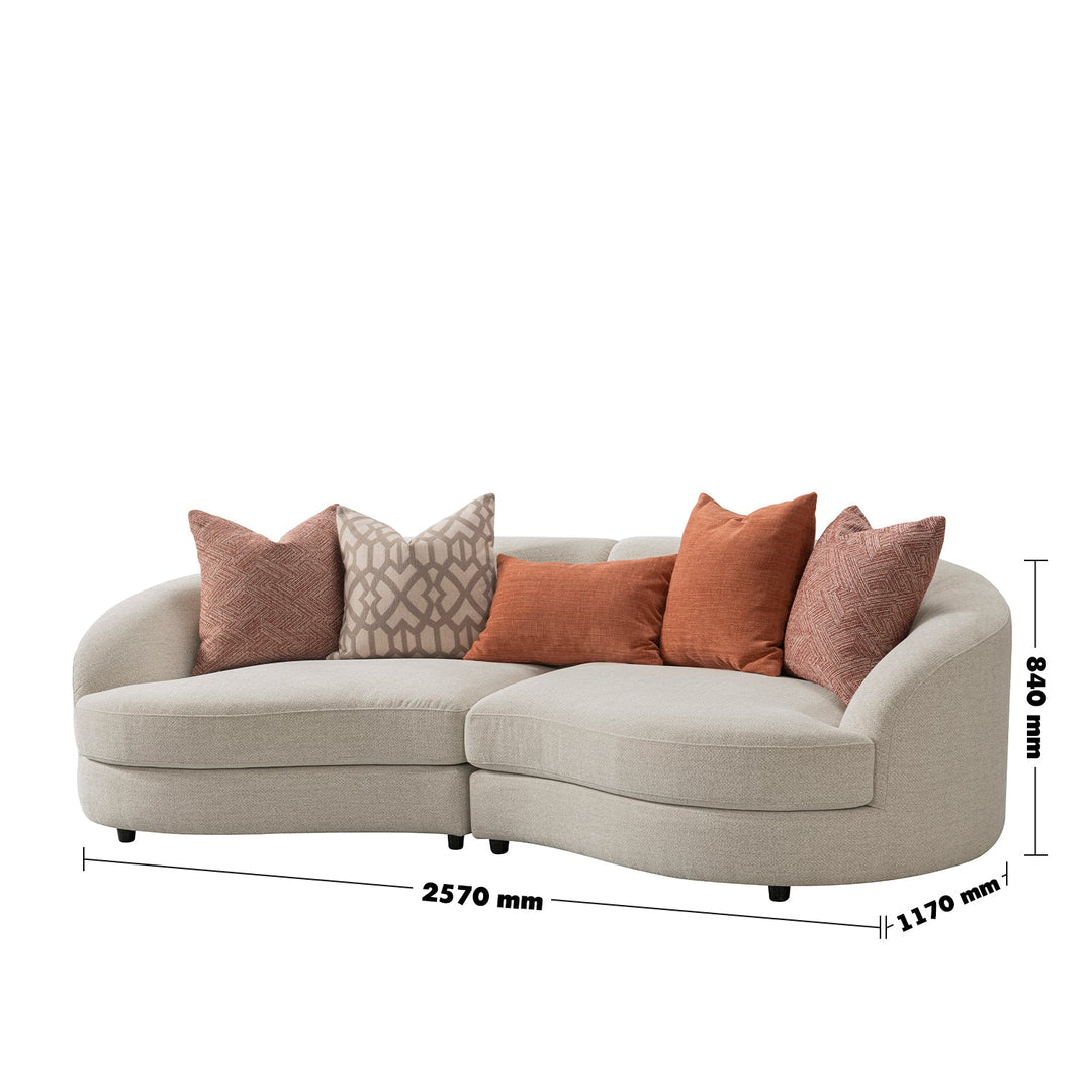 Scandinavian fabric modular 4 seater sofa groove size charts.