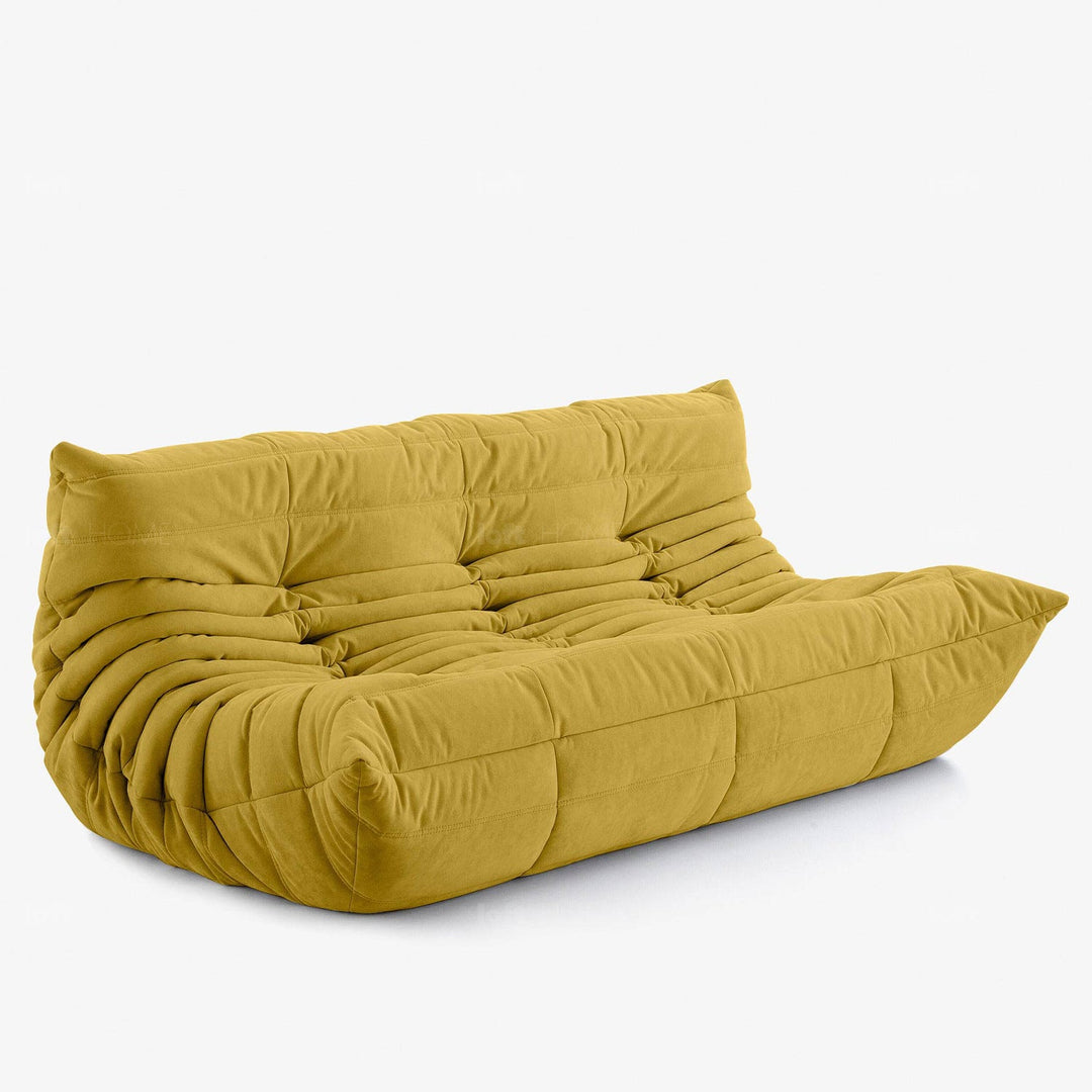 Scandinavian fabric modular 3 seater sofa cater conceptual design.