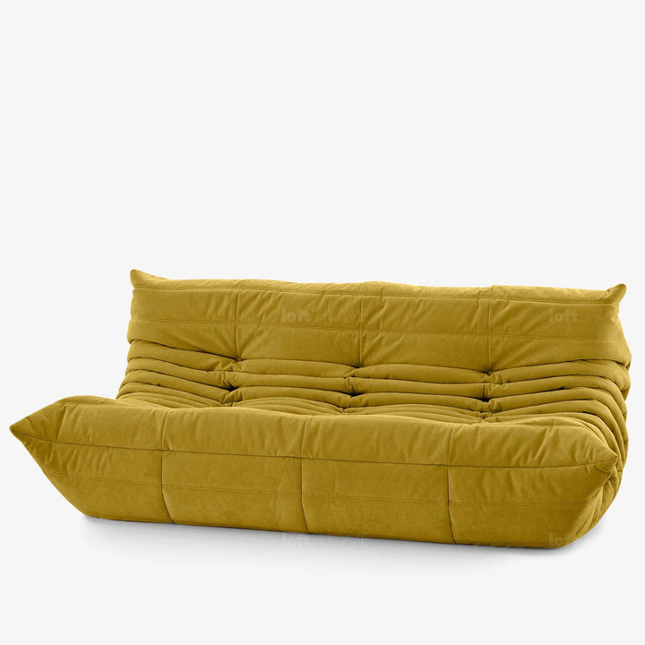 Scandinavian fabric modular 3 seater sofa cater situational feels.
