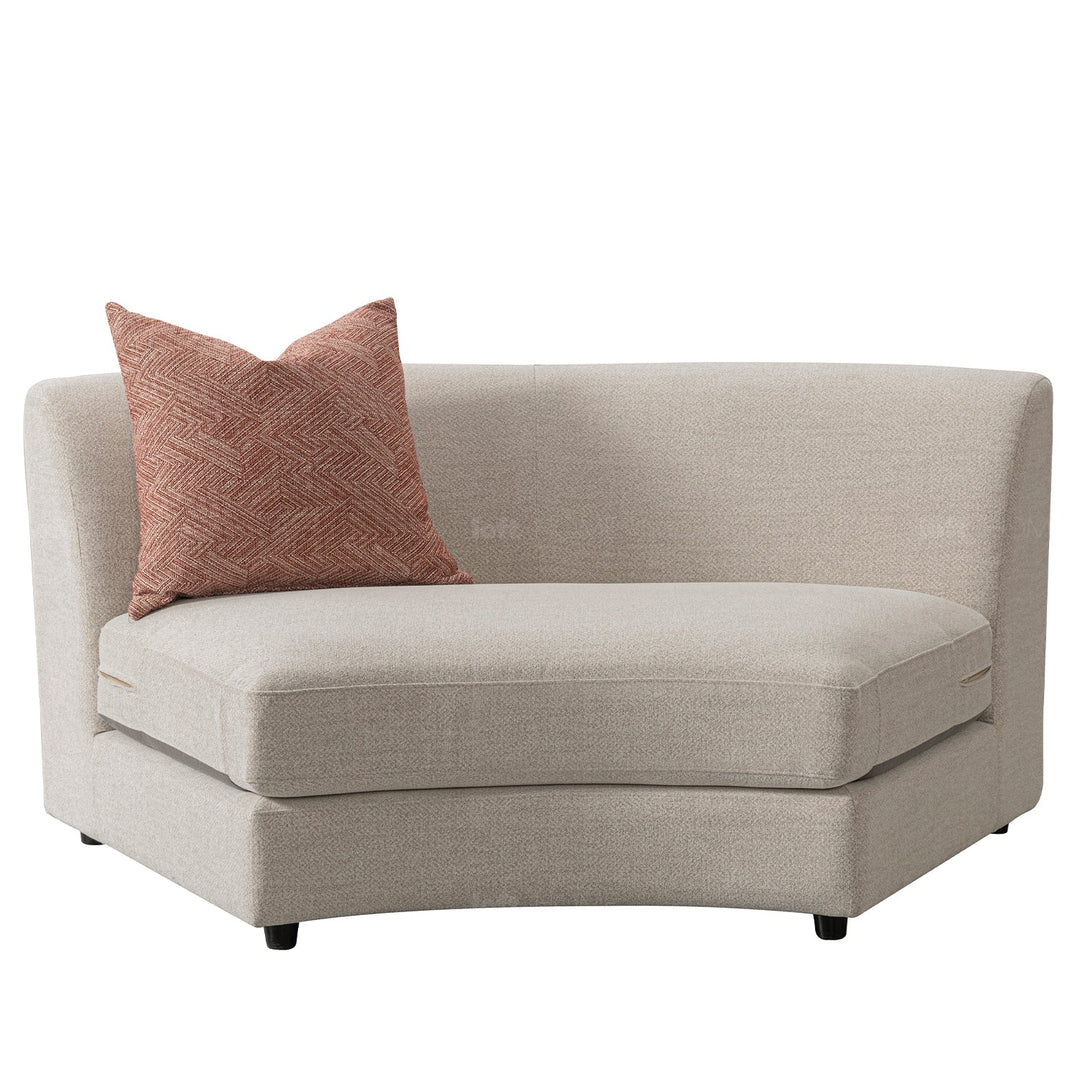 Scandinavian fabric modular l shape sectional sofa groove 3+3 detail 1.