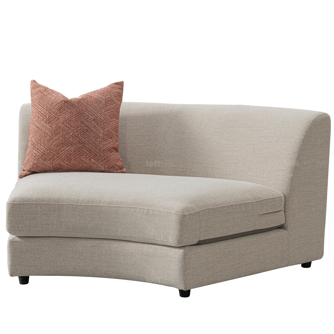 Scandinavian fabric modular l shape sectional sofa groove 3+3 detail 2.