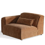 Modern Corduroy Velvet Fabric Modular Corner 1 Seater Sofa OPERA