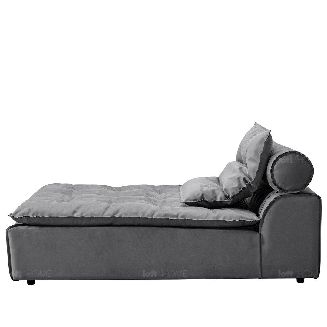Scandinavian fabric modular l shape sectional sofa woolen 4.5+l detail 1.
