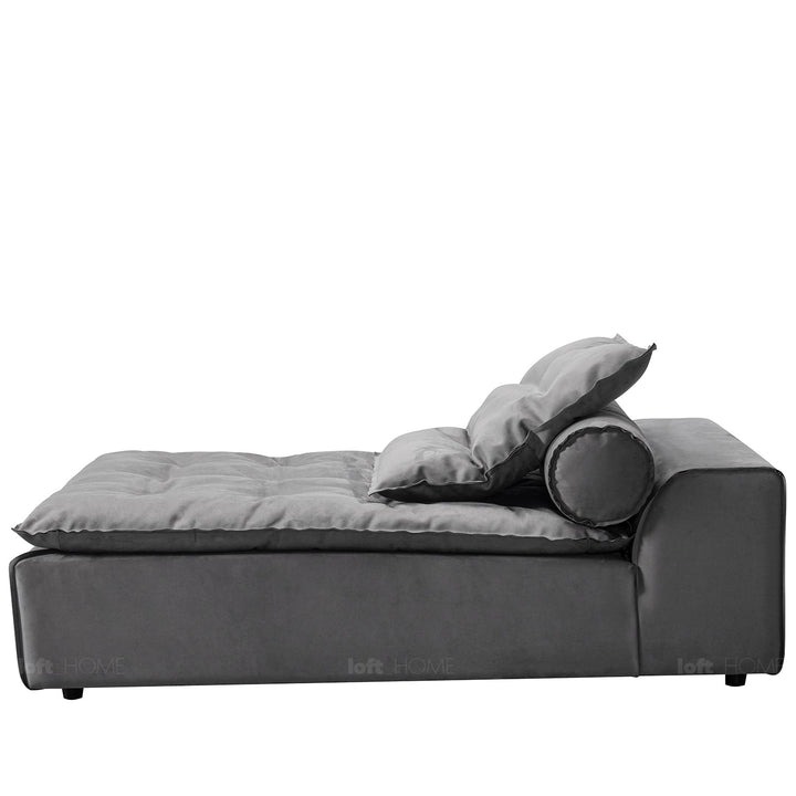 Scandinavian fabric modular l shape sectional sofa woolen 4.5+l detail 3.