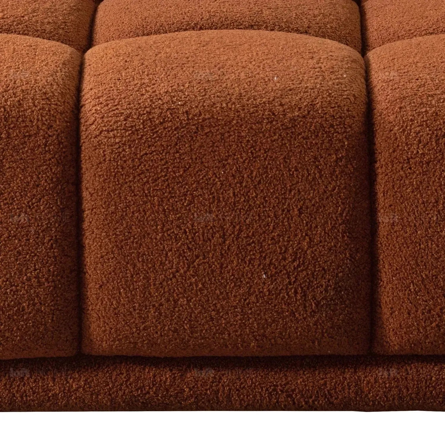 Contemporary Teddy Fabric Modular Ottoman CUBOID – LOFT HOME
