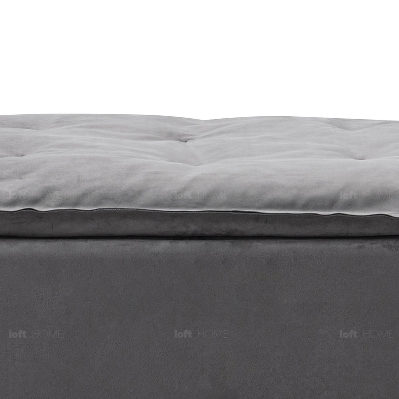 Modern Fabric Modular Ottoman WOOLEN Color Swatches