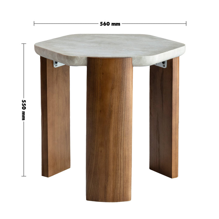 Scandinavian marble side table trawo size charts.