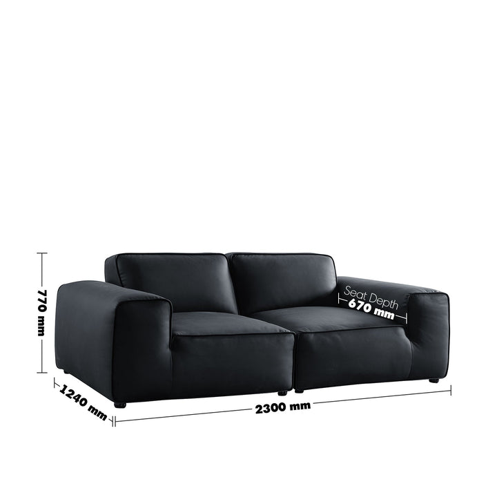 Scandinavian microfiber leather 3 seater sofa fleece size charts.