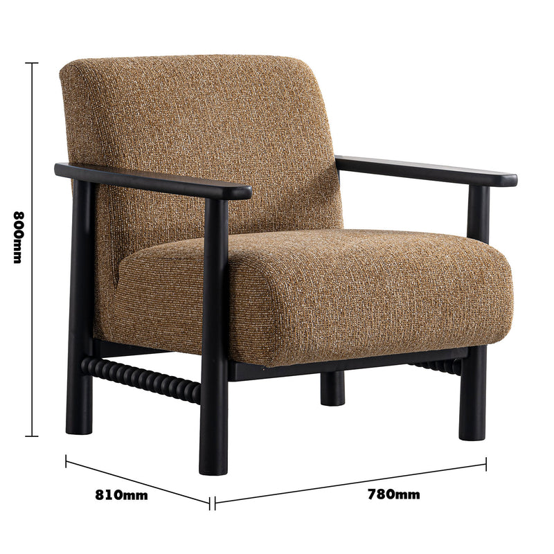 Scandinavian mixed weave fabric 1 seater sofa neman size charts.
