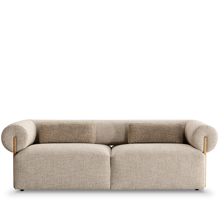 Scandinavian Mixed Weave Fabric 3 Seater Sofa LANGE