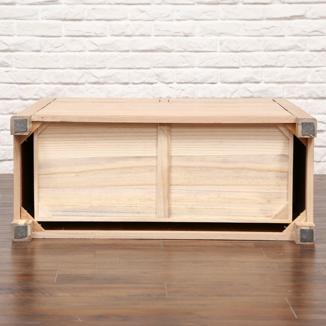 Scandinavian oak wood chest of drawers breeze detail 13.