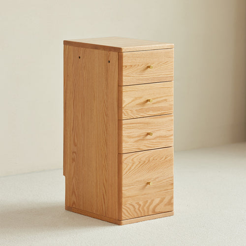 Scandinavian Oak Wood Chest Of Drawers LINE Good to Know Preview-1