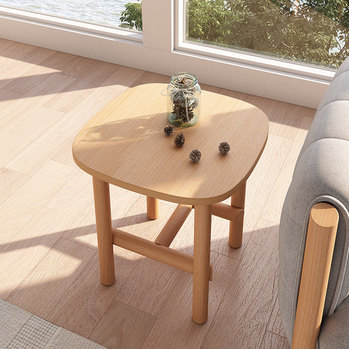 Scandinavian Beech Wood Side Table HILDA Good to Know Preview-1