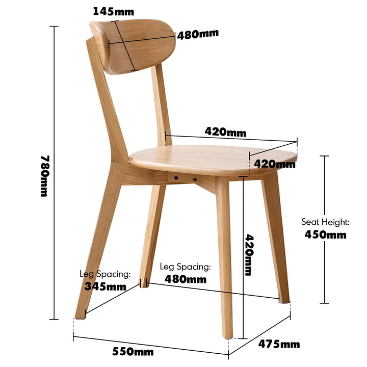 Scandinavian oak wood dining chair elm size charts.