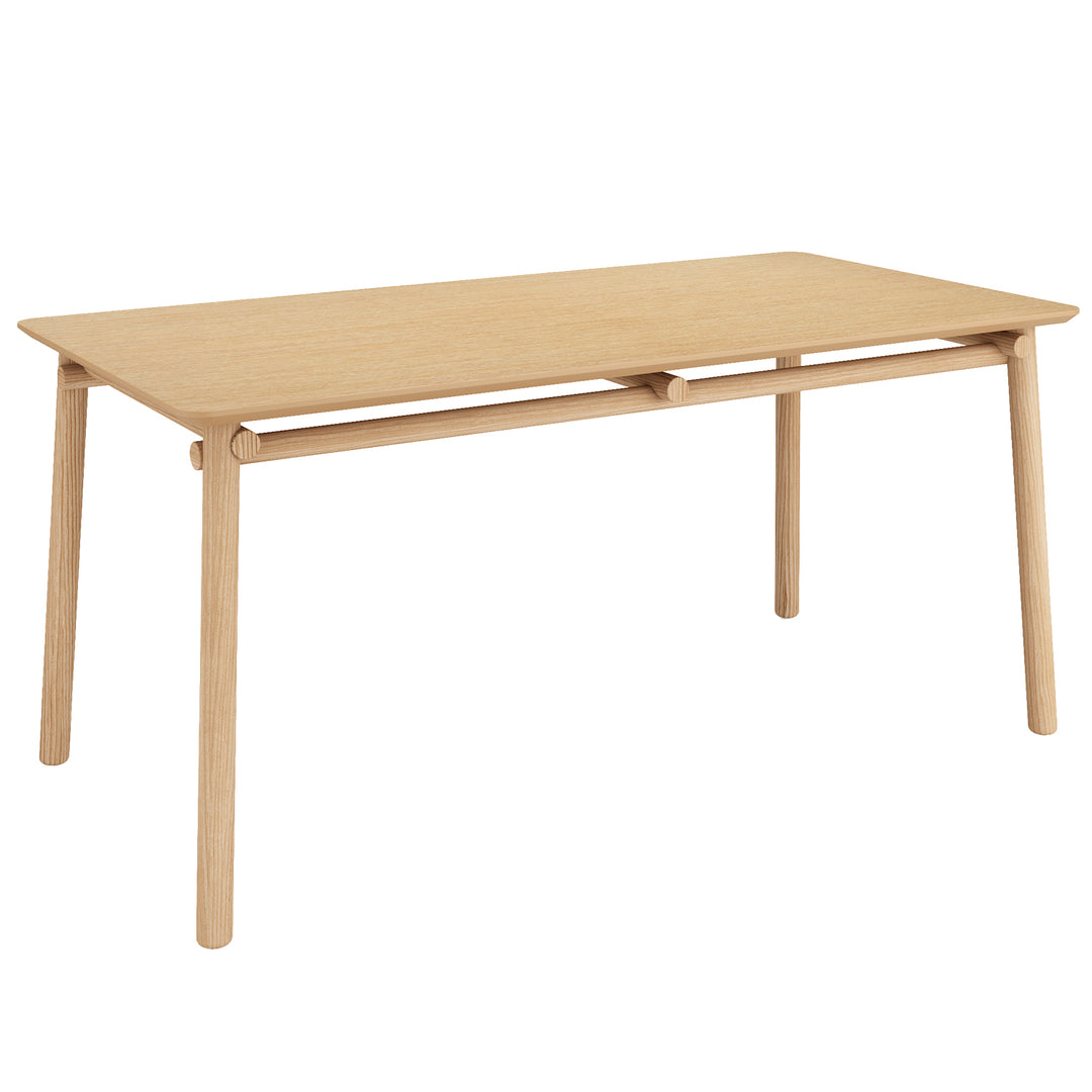 Scandinavian Oak Wood Dining Table BEEM