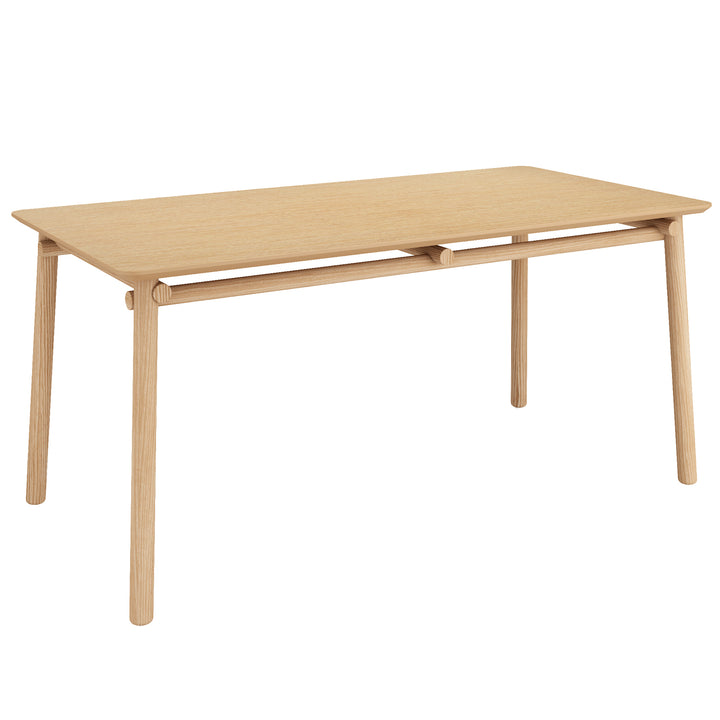 Scandinavian Oak Wood Dining Table BEEM