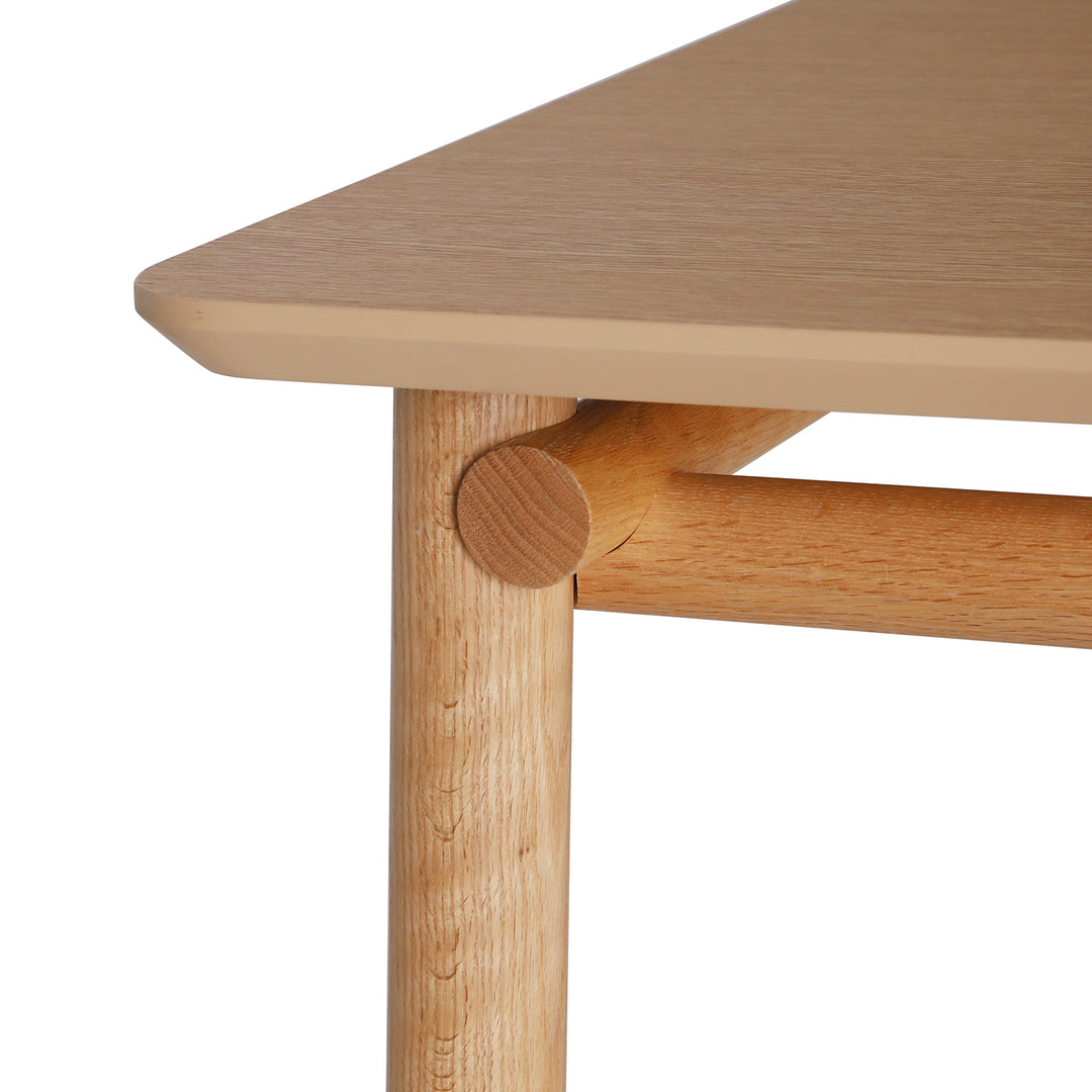 Scandinavian Oak Wood Dining Table BEEM