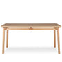 Scandinavian Oak Wood Dining Table BEEM