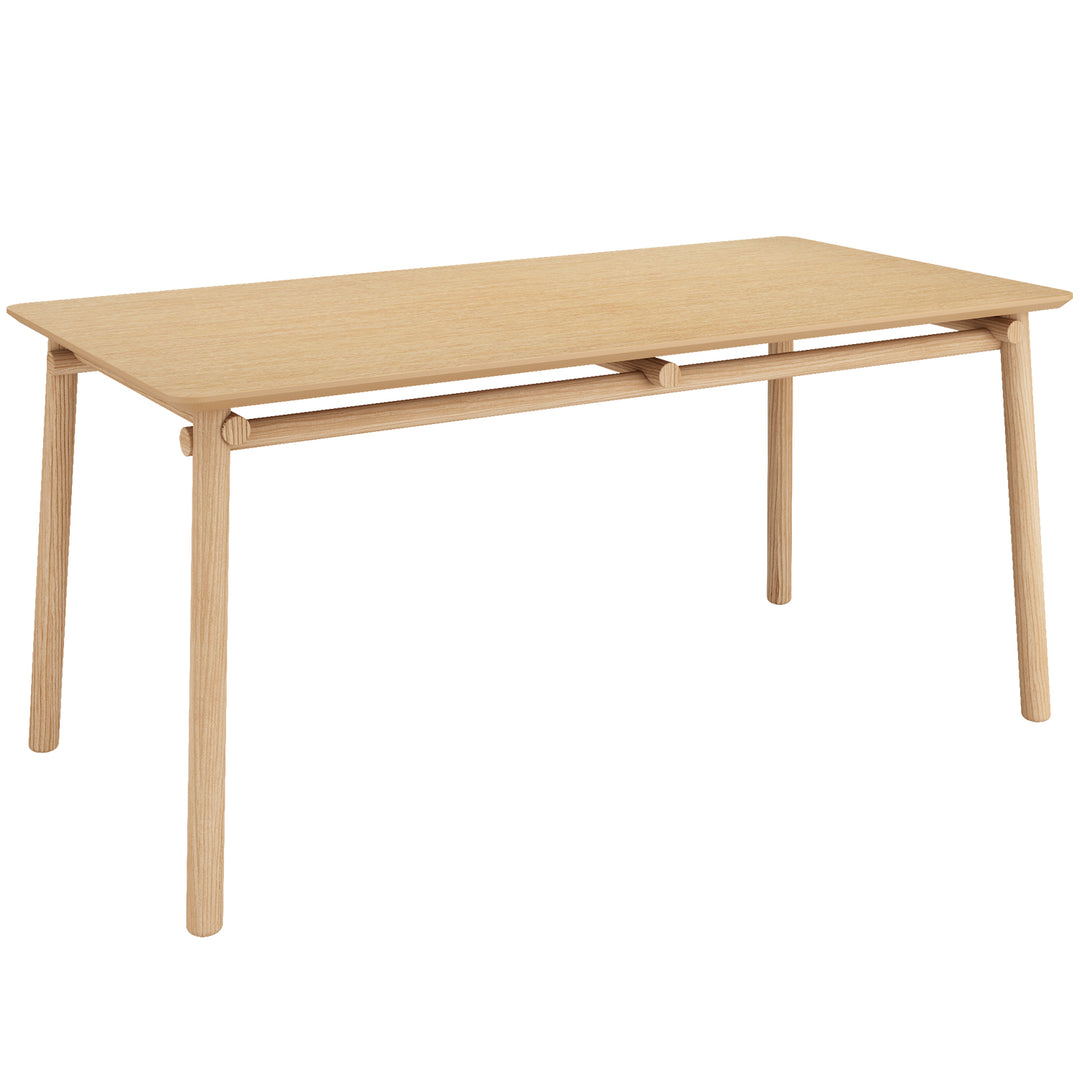 Scandinavian Oak Wood Dining Table BEEM