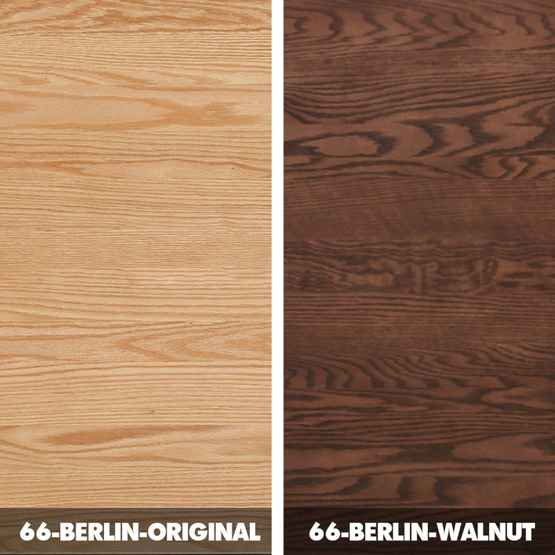 Scandinavian oak wood dining table berlin color swatches.