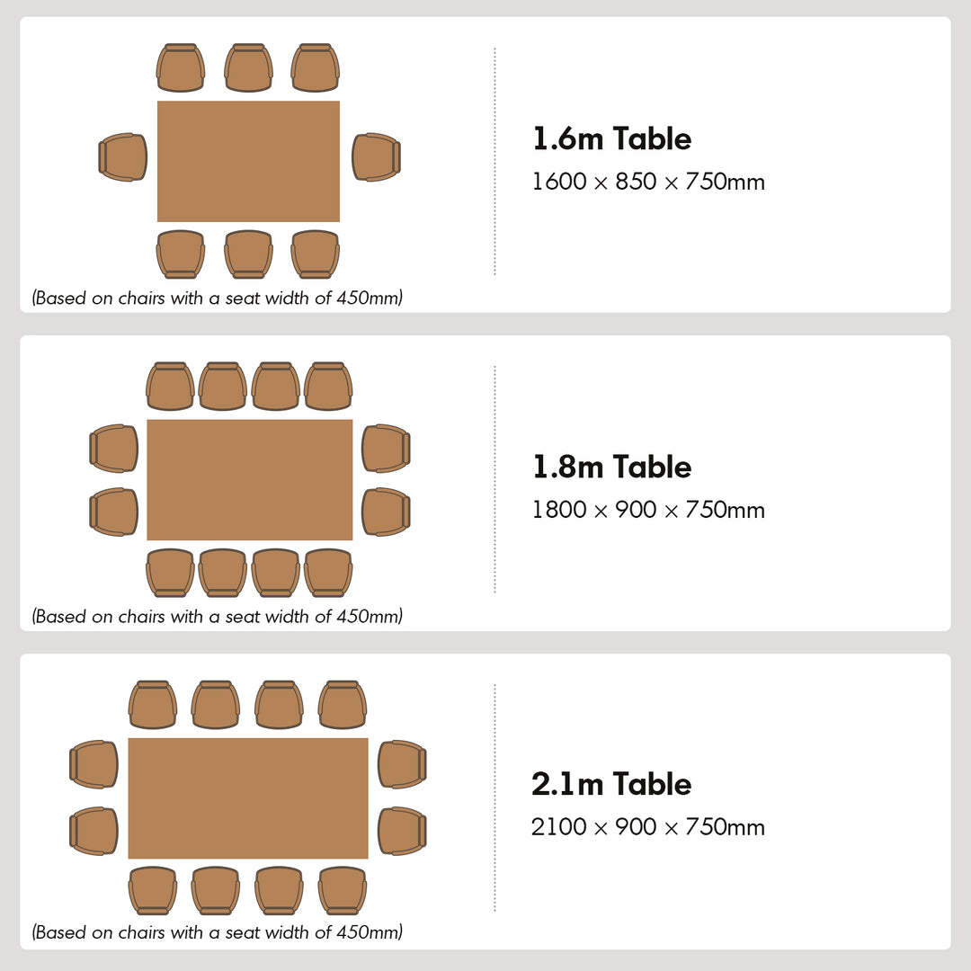 Scandinavian oak wood dining table haven with context.