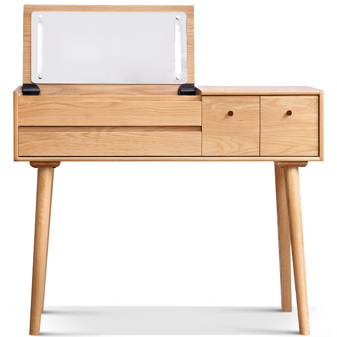 Scandinavian Oak Wood Dressing Table AURA