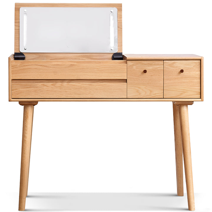 Scandinavian Oak Wood Dressing Table AURA