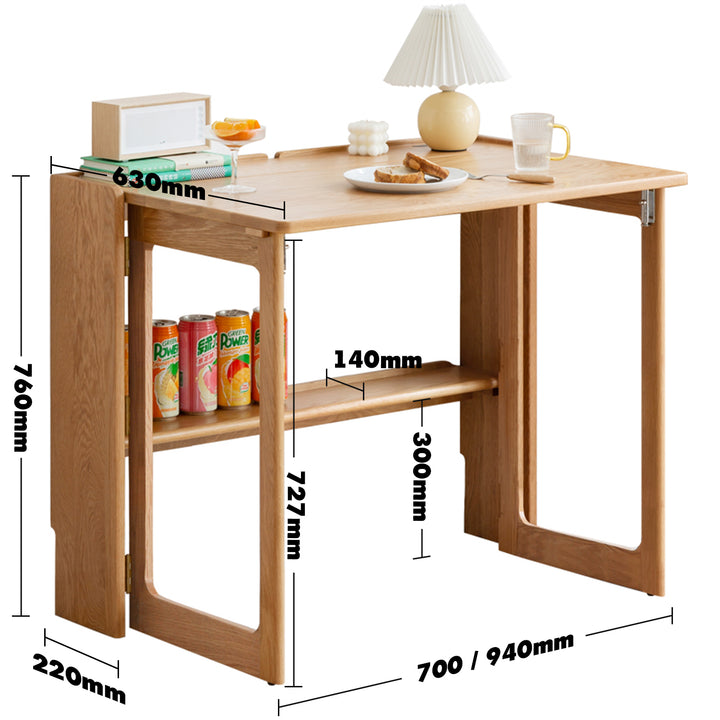 Scandinavian oak wood extendable study table jora size charts.