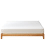 Scandinavian Oak Wood Platform Bed ETUDE