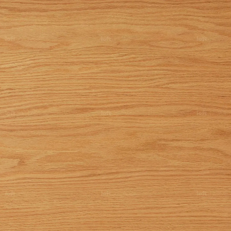 Scandinavian oak wood platform bed etude material variants.