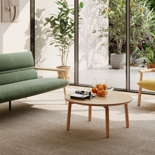 Scandinavian Oak Wood Round Coffee Table MAY Good to Know Preview-1
