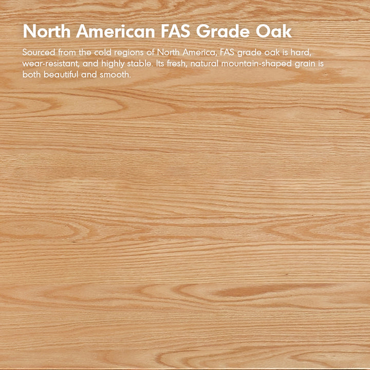 Scandinavian oak wood sintered stone dining table aura color swatches.