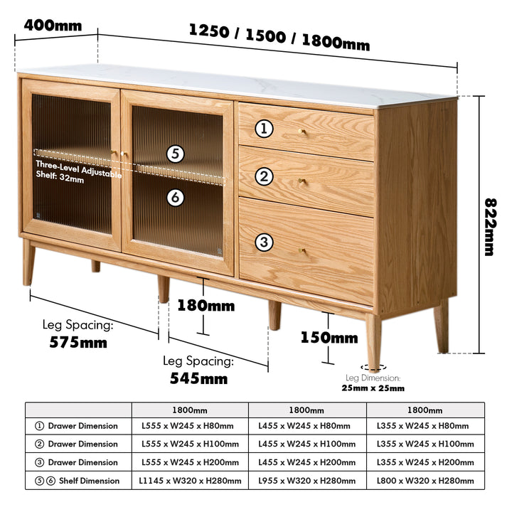 Scandinavian oak wood sintered stone storage side cabinet beam size charts.