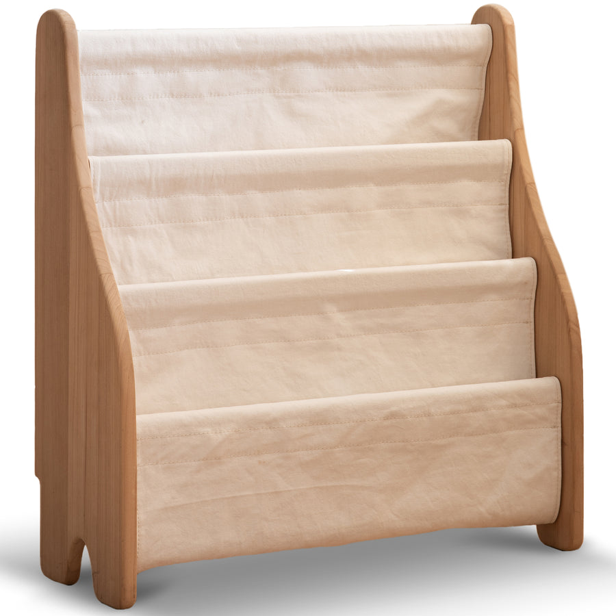 Scandinavian Poplar Wood Kids Bookshelf 4 Layers LUNA