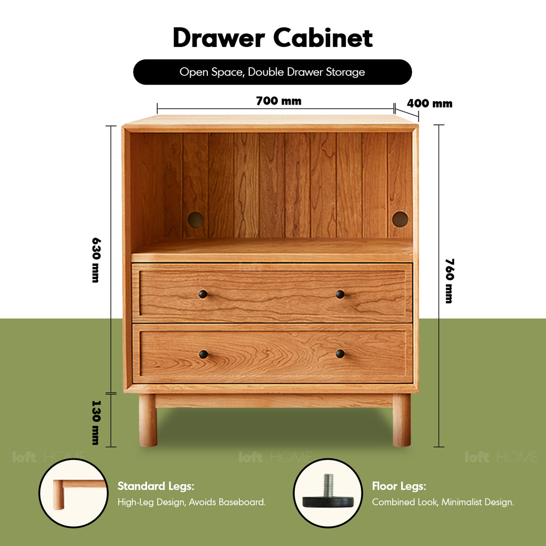 Scandinavian rattan cherry wood modular drawer cabinet stacko situational feels.