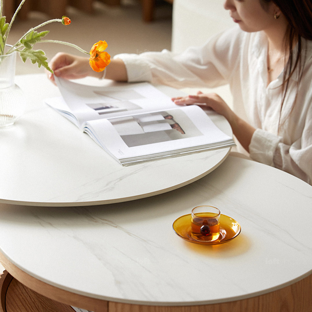 Scandinavian Sintered Stone Coffee Table WENDEL