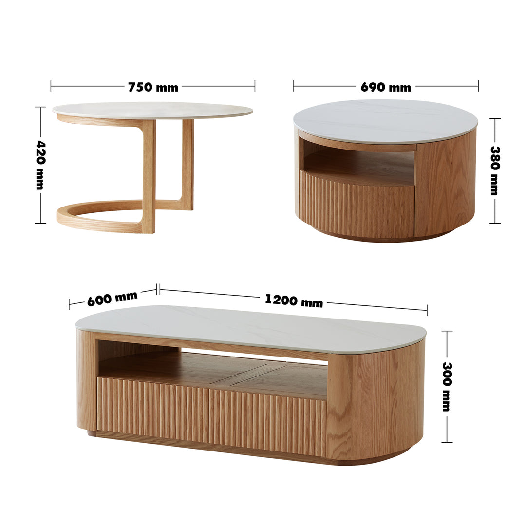 Scandinavian sintered stone coffee table wendel size charts.