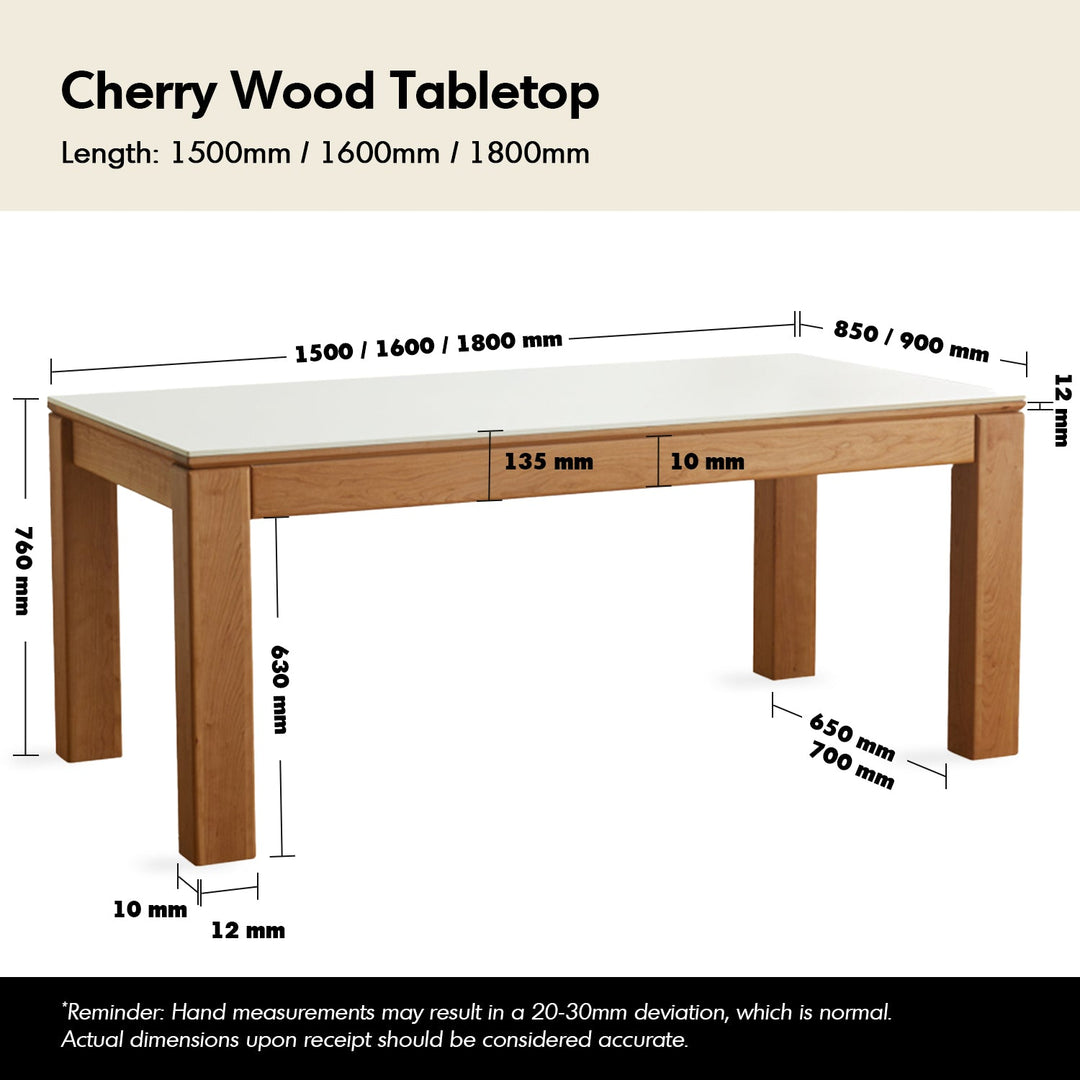 Scandinavian sintered stone dining table deft size charts.