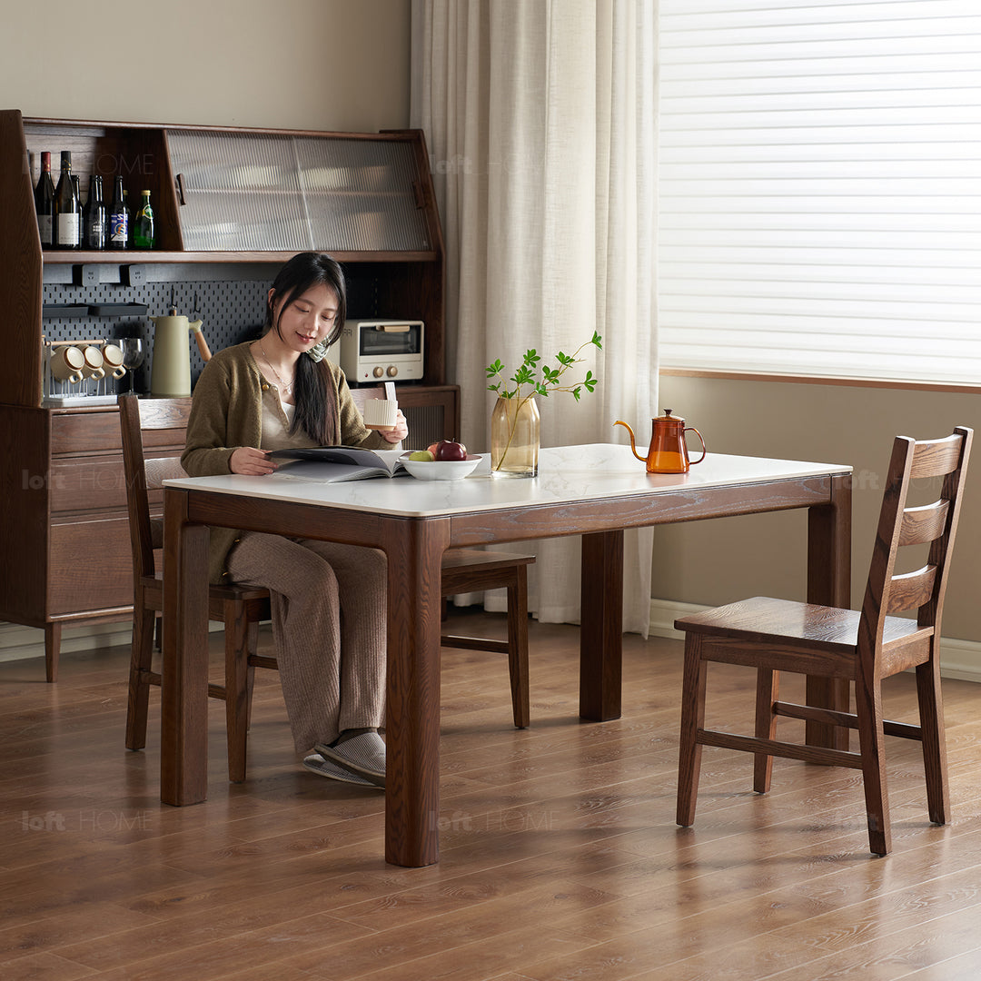 Scandinavian Sintered Stone Dining Table HULK