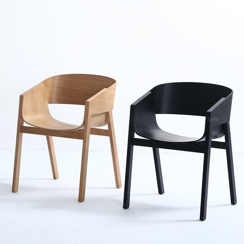 Scandinavian Wood Dining Chair 2pcs Set FLAIR Good to Know Preview-1