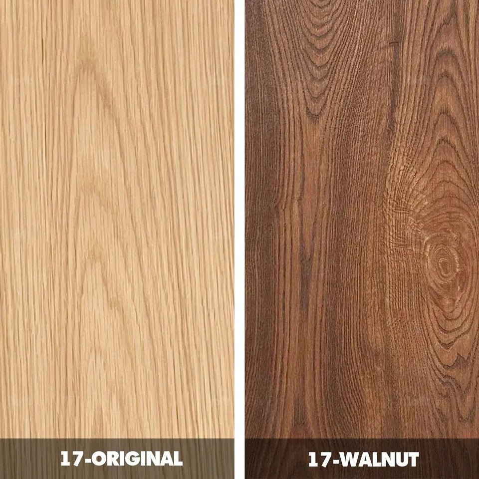 Scandinavian oak wood bed velora in real life style.