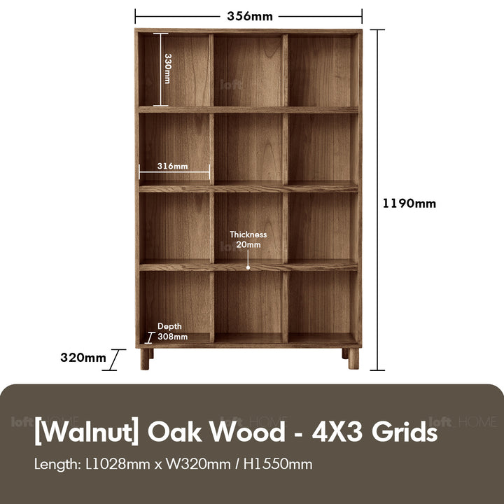 Scandinavian oak wood shelf bookshelf gerin detail 3.