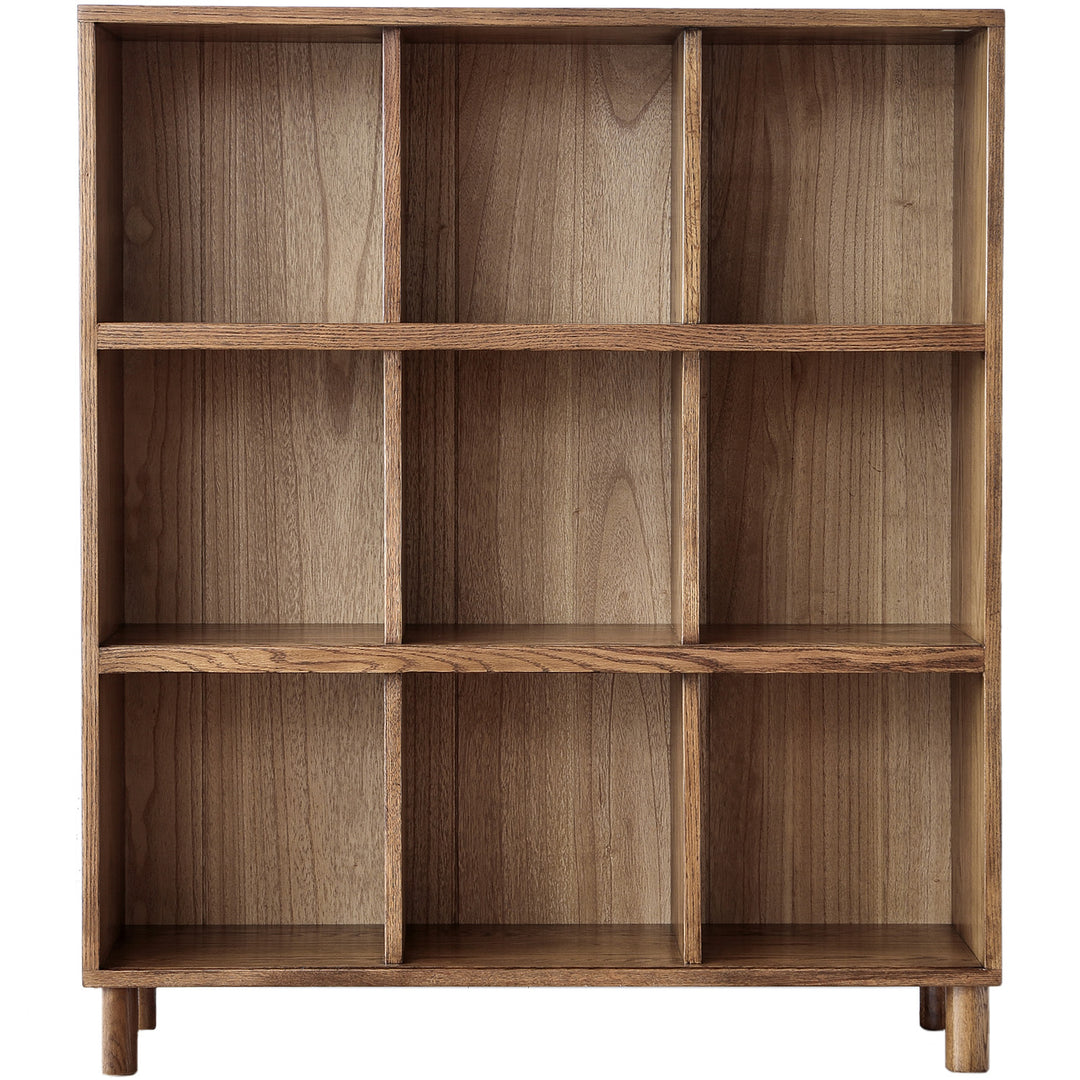 Scandinavian Oak Wood Shelf Bookshelf GERIN