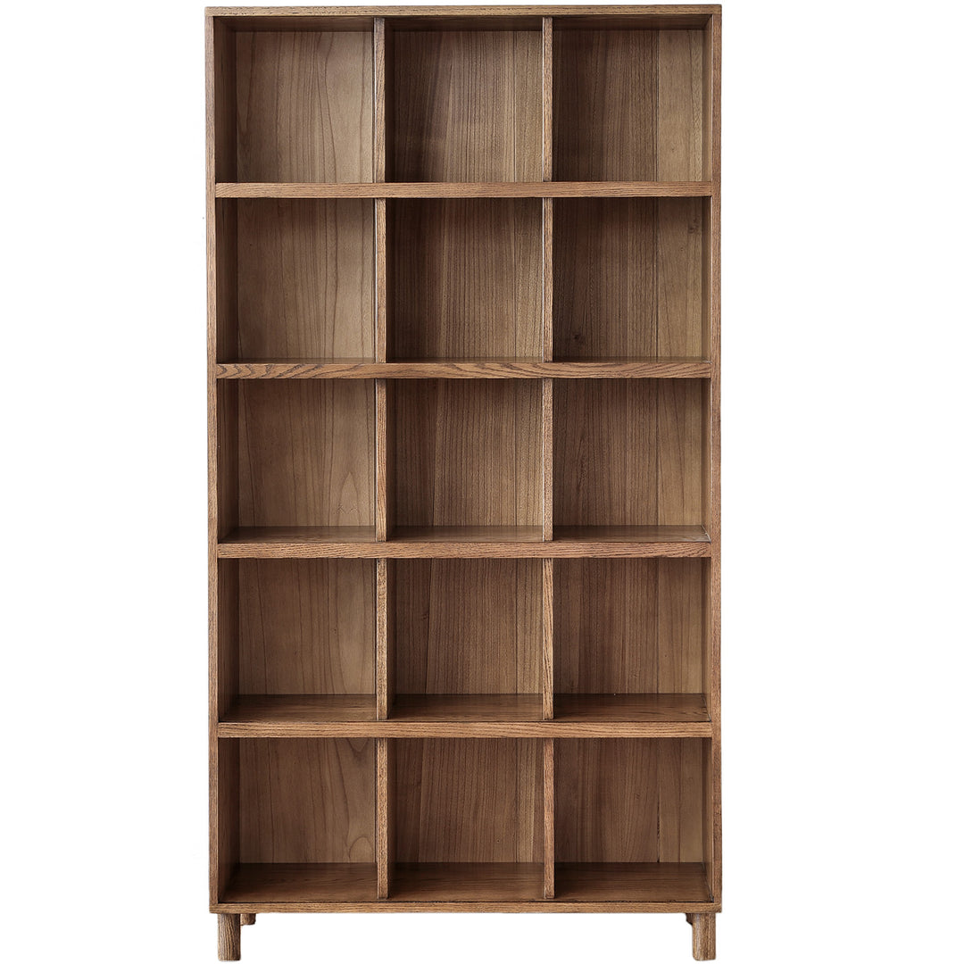 Scandinavian Oak Wood Shelf Bookshelf GERIN