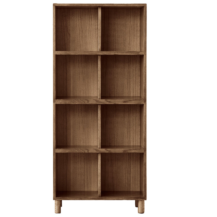 Scandinavian Oak Wood Shelf Bookshelf GERIN